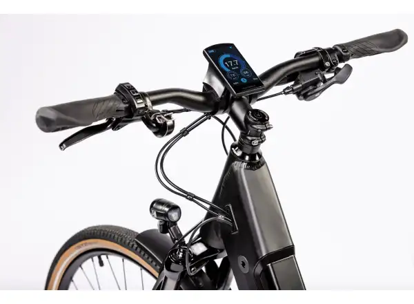Rock Machine Crossride INT e450 Touring elektrobicykel Matte Black/Grey