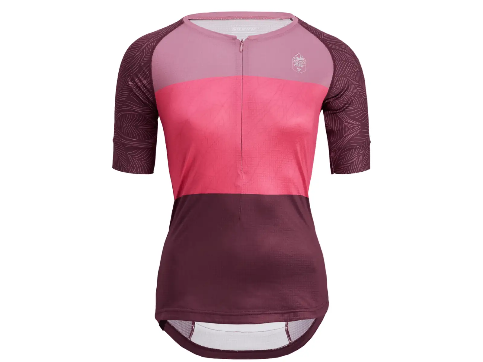 Silvini Stabina Dámsky dres s krátkym rukávom Plum/Fuchsia