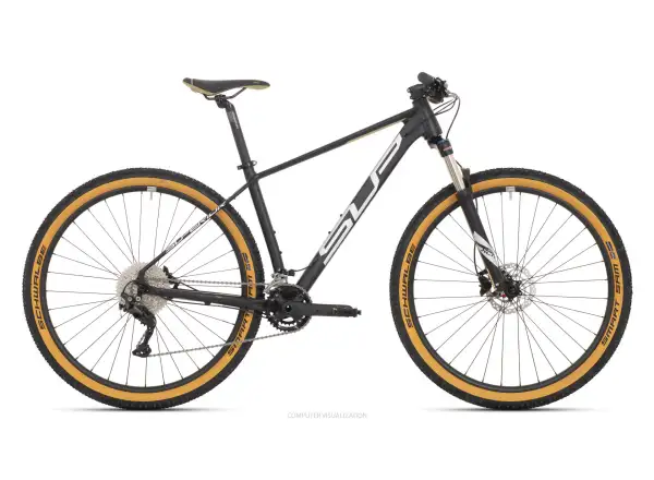 Horský bicykel Superior XC 889 Matte Black/Silver/Olive