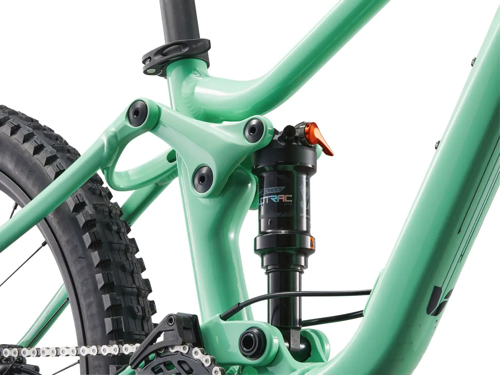 Liv Faith 24 detský celoodpružený bicykel Neo Mint