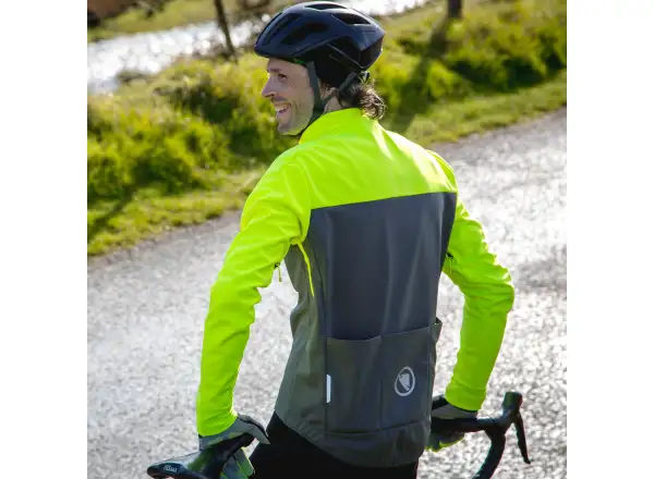 Endura Windchill II pánska bunda Hi-Viz Yellow