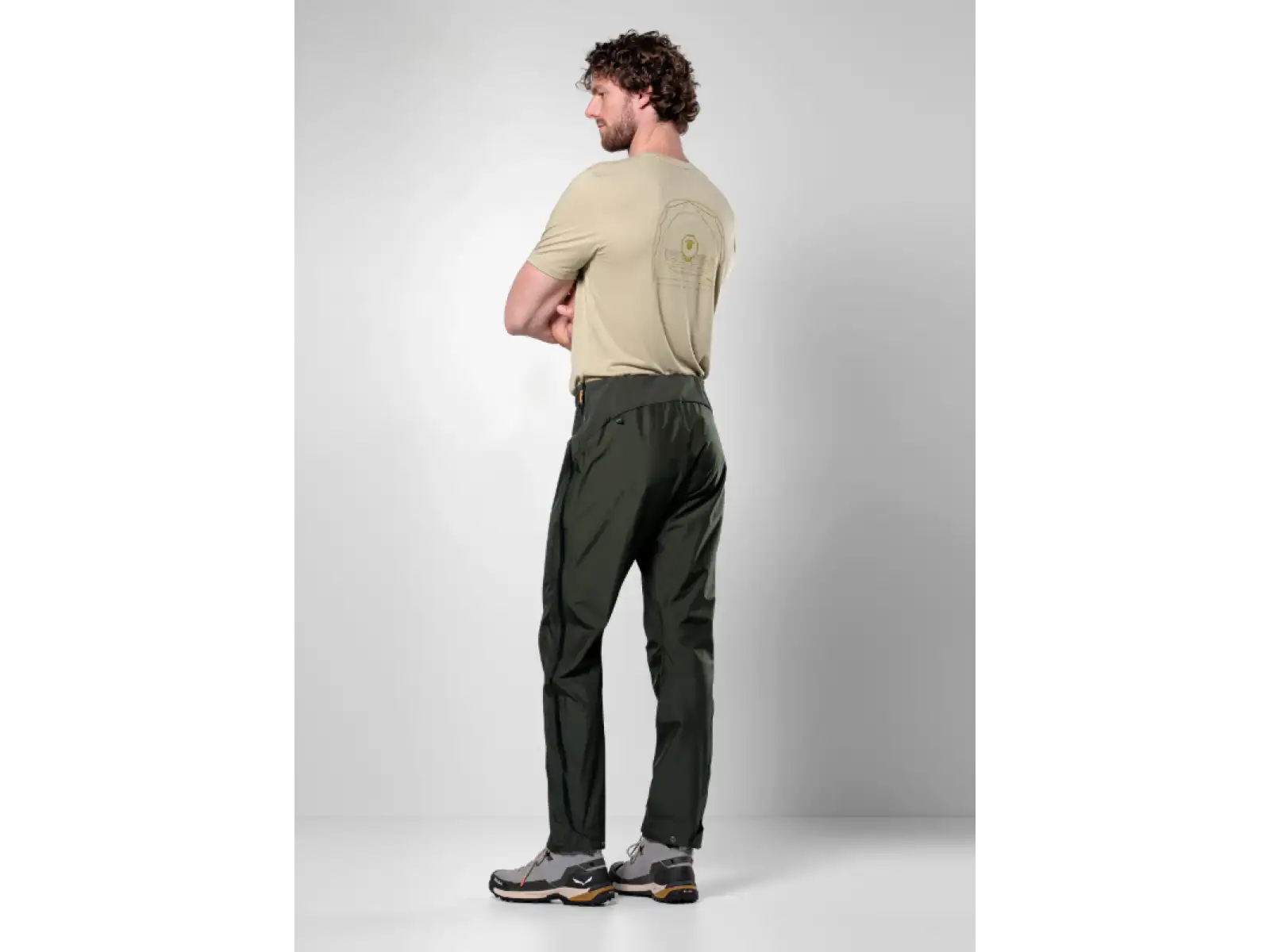 Salewa Puez PTX pánske nohavice dark olive