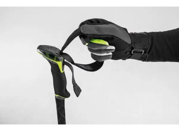Leki Guide 2 skialpové palice Black/Neon yellow/Dark anthracite