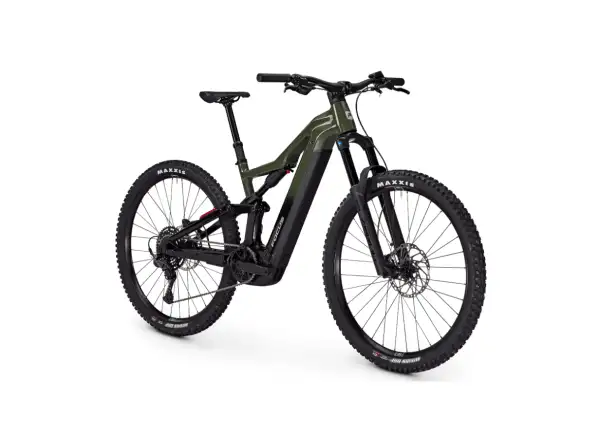 Focus Thron2 6.7 celoodpružený elektrobicykel (600 Wh Urbangreen / Magicblack)