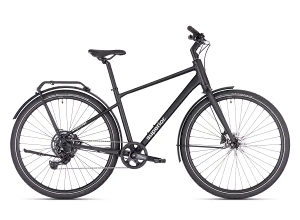 Superior Blox 6.4 T mestský bicykel Matte Black