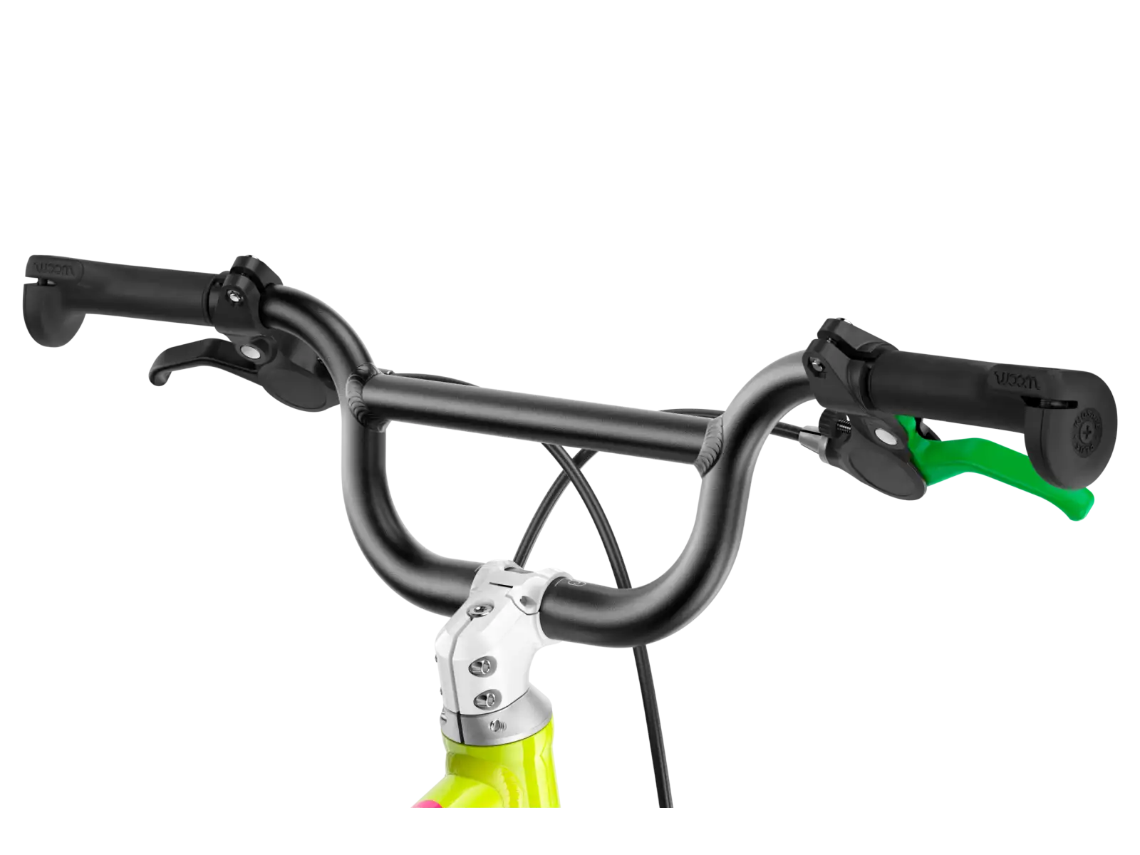 Woom GO 2 detský bicykel neon lime