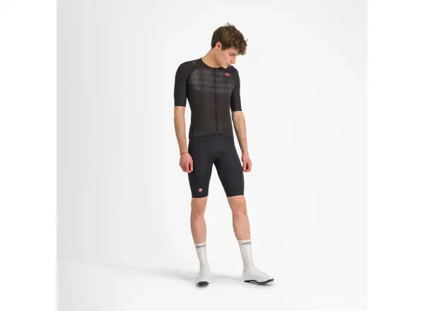 Castelli Aero Race 8S pánsky dres krátky rukáv Black