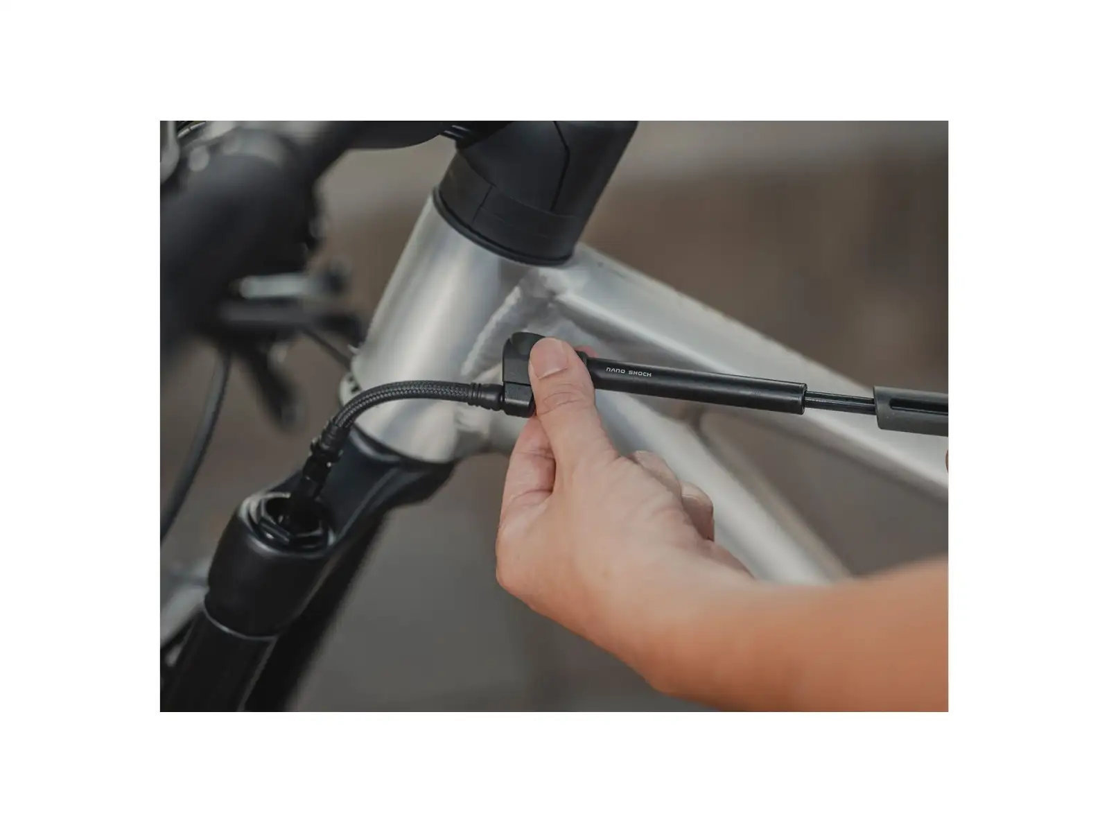 Topeak Nano Shock pumpa na vidlicu