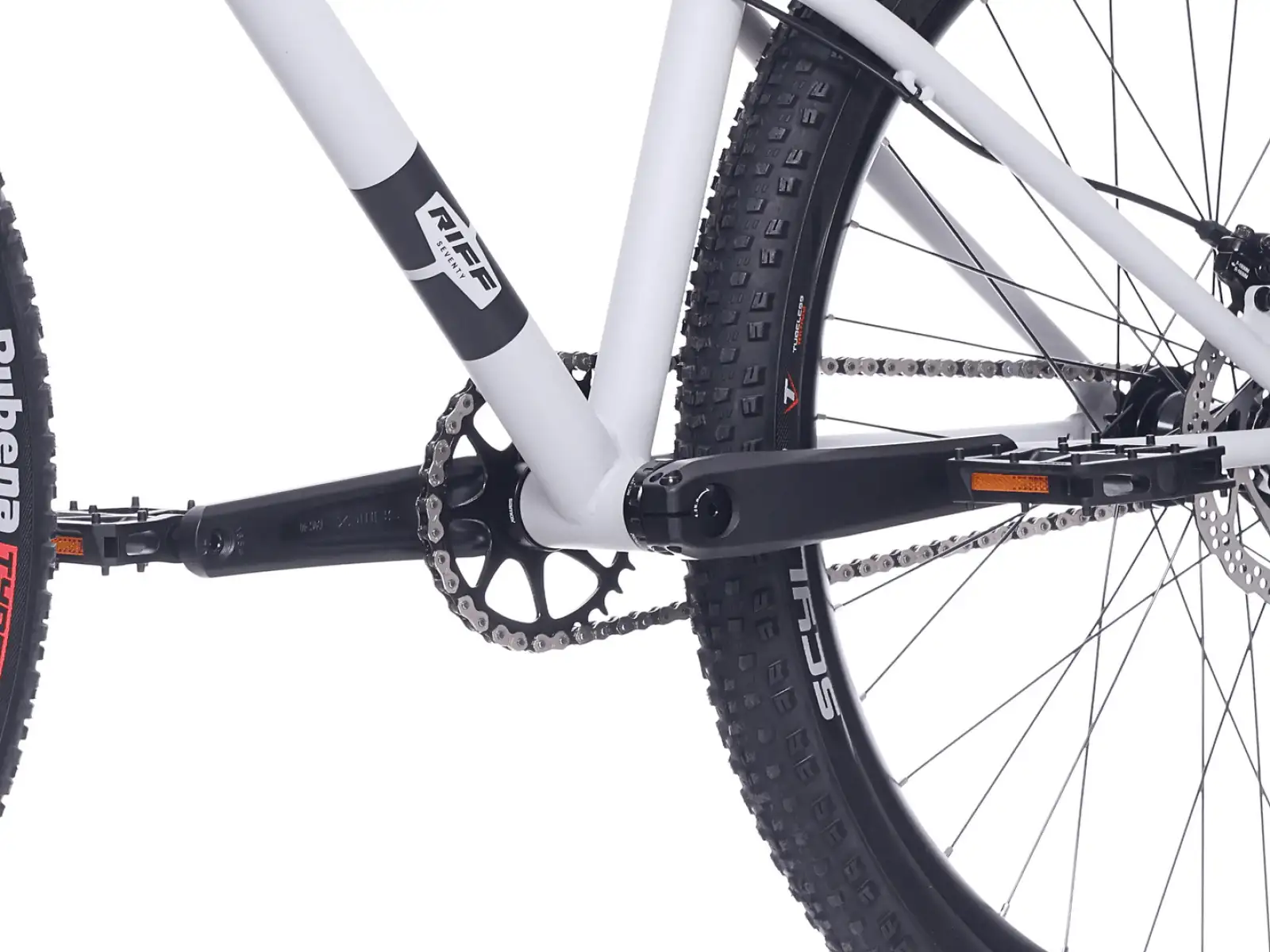 Rock Machine Riff 70s dirt bicykel Matte Grey