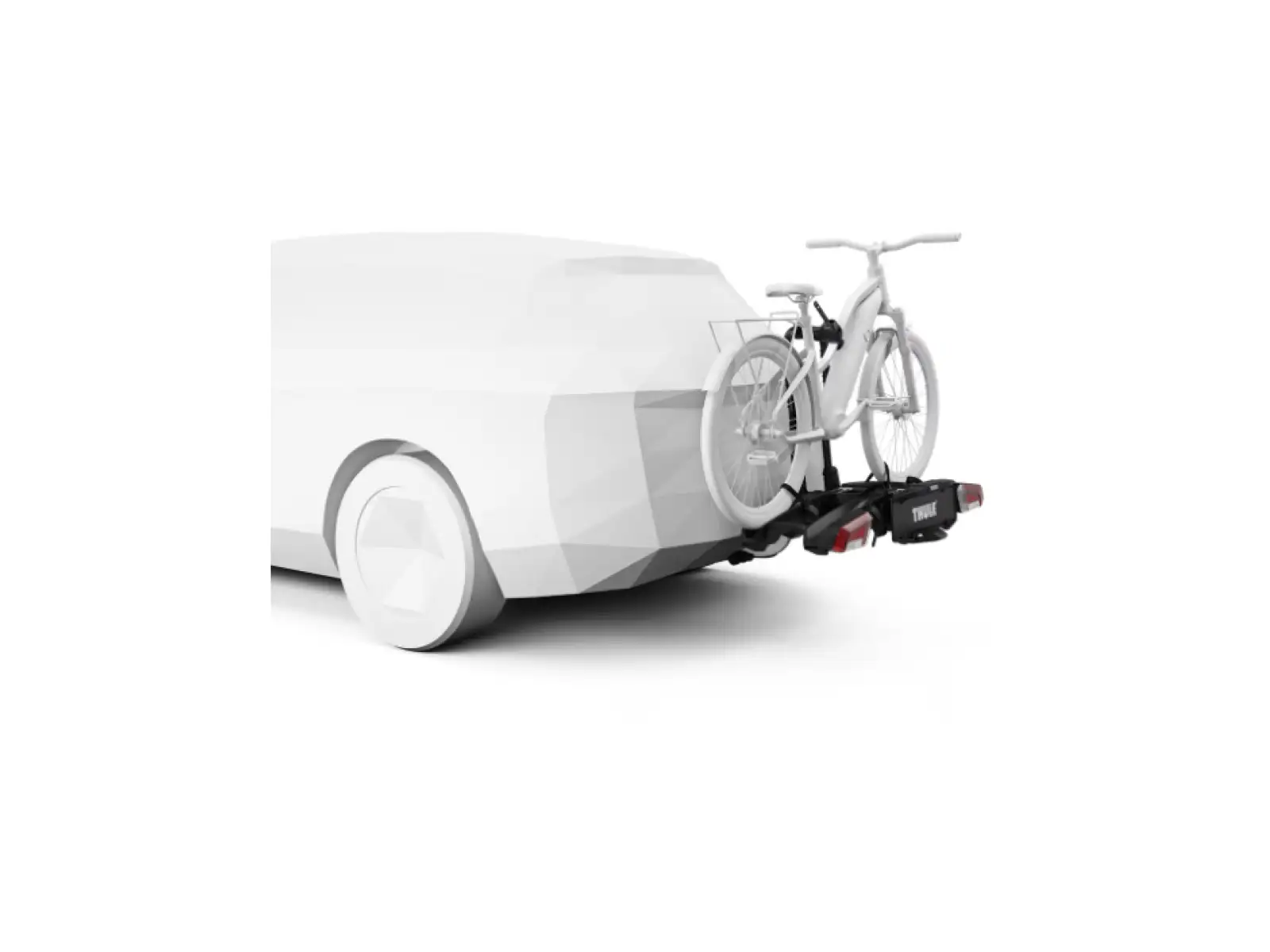 Thule EasyFold XT Black/Silver nosič 2-3 bicyklov na ťažné zariadenie