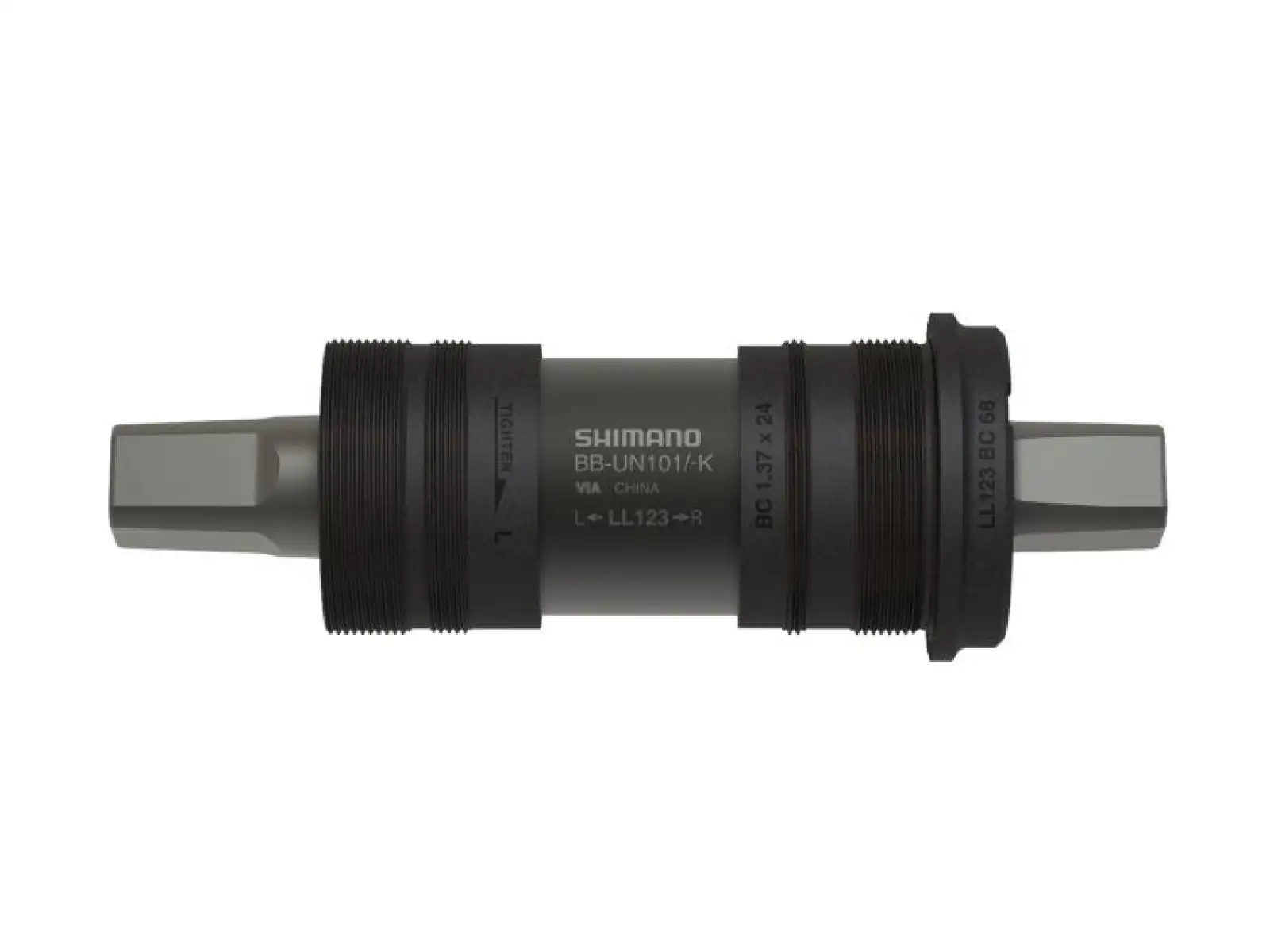 Shimano BB-UN101 73 mm stredová os štvorhran 122,5 mm