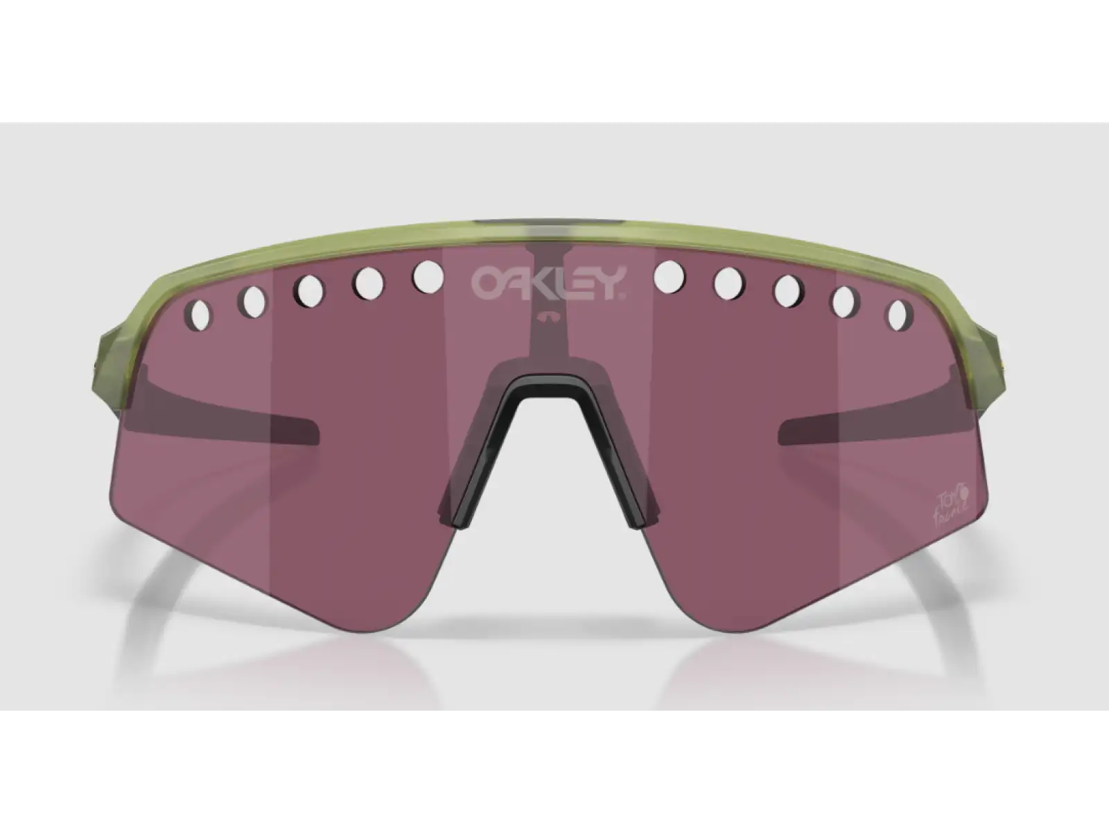 Oakley Sutro Lite Sweep okuliare Tour De France Matte Transparent Fern/Prizm Road Black