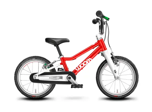 Woom 2 Red 14 Detský bicykel