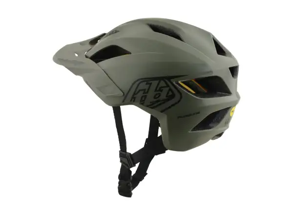 Troy Lee Designs Youth Flowline MIPS detská prilba Point Army/Phantom
