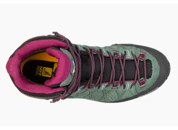 Salewa Alp Trainer 2 Mid GTX dámske topánky Duck Green/Rhododendon