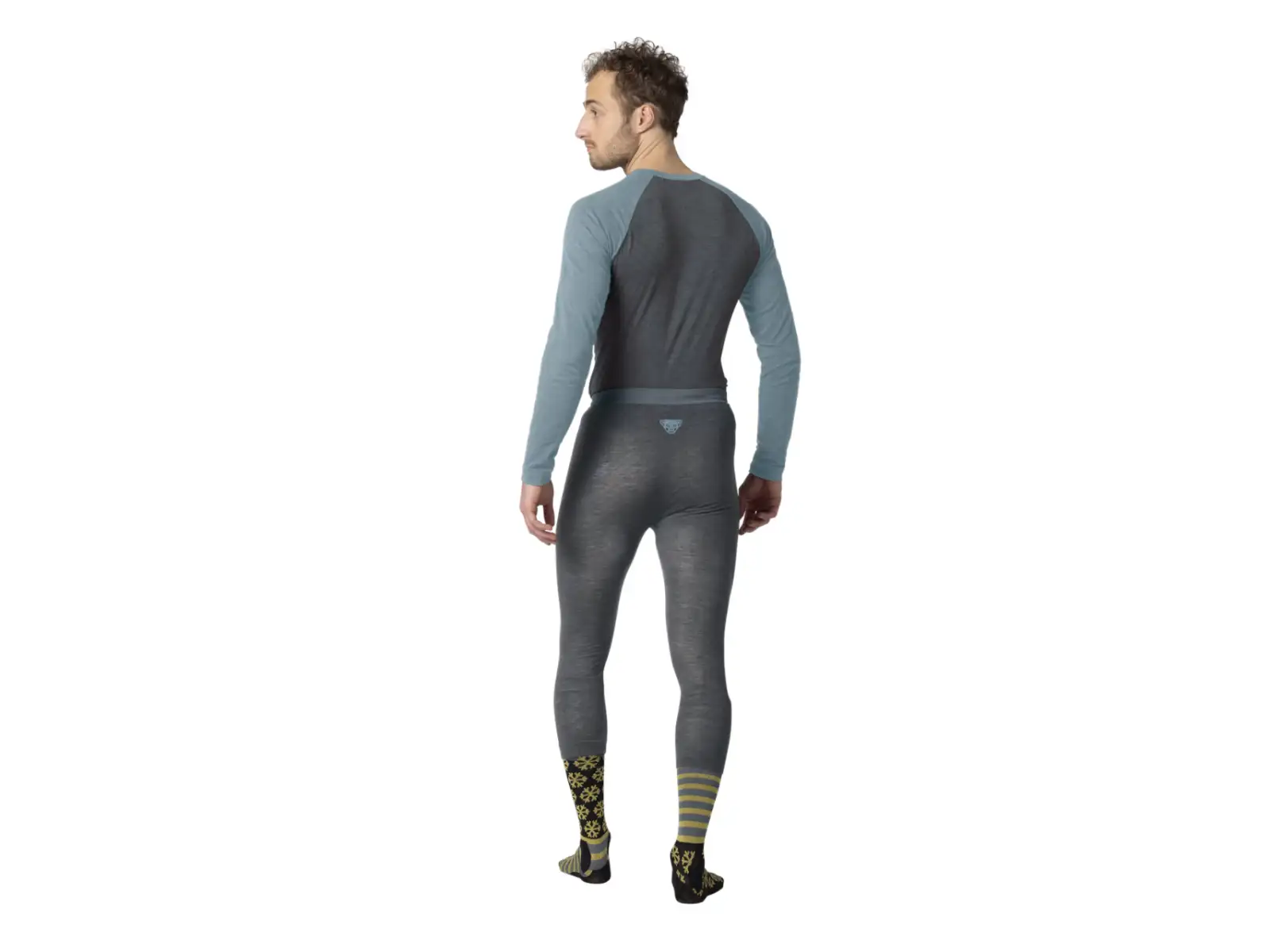 Dynafit Tour Light Merino pánske tričko dlhý rukáv Smoke Blue