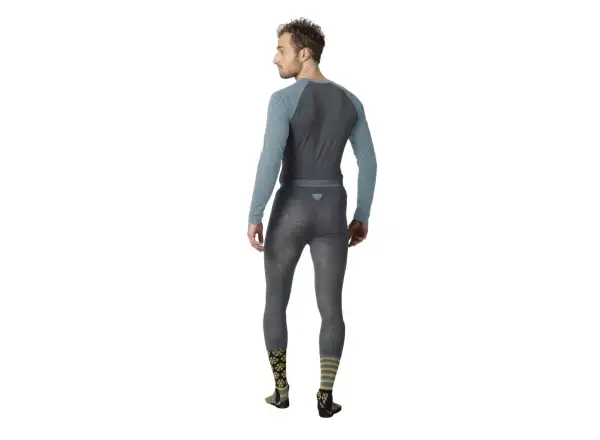 Dynafit Tour Light Merino pánske tričko dlhý rukáv Smoke Blue