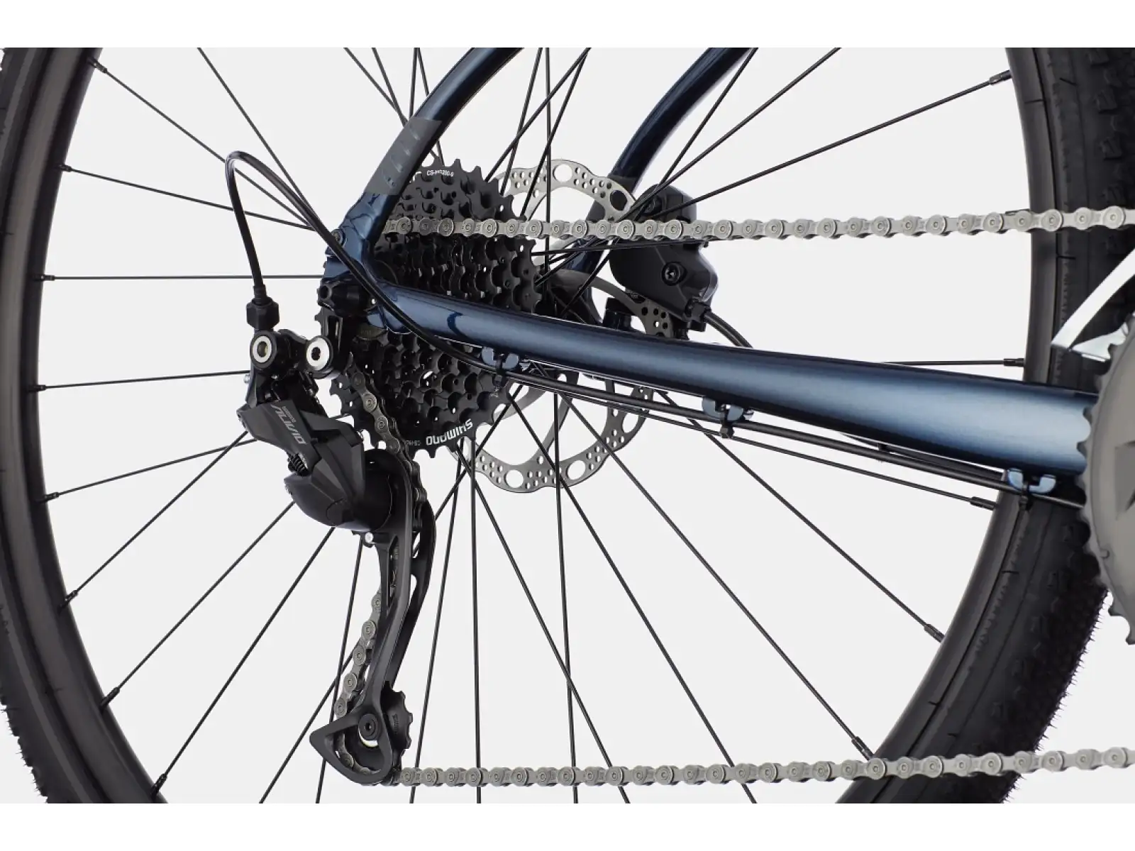 Cannondale Quick CX 2 trekingový bicykel Midnight Blue
