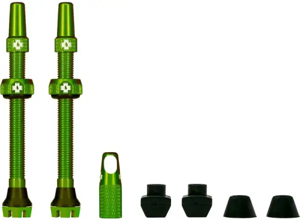Muc-Off Tubeless Presta Valve KIT V2 bezdušový ventil 2 ks zelená