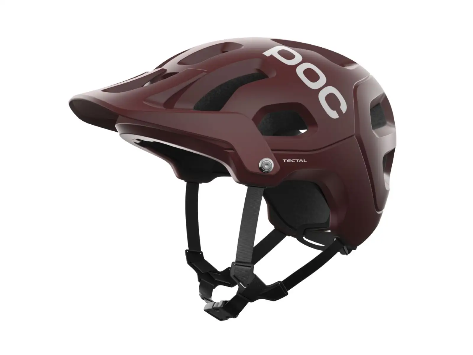 POC Tectal cyklistická prilba Garnet Red Matt