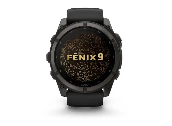 Garmin Fénix 9–51 mm inteligentné hodinky Carbon gray DLC Titanium/Black