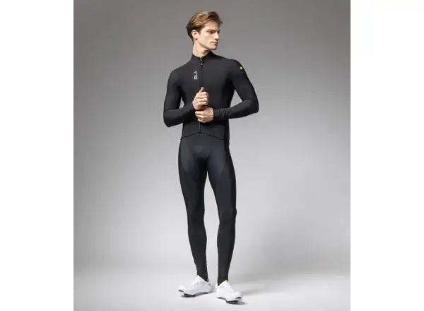 Alé Pragma Fondo 3.0 pánsky zateplený dres dlhý rukáv Black
