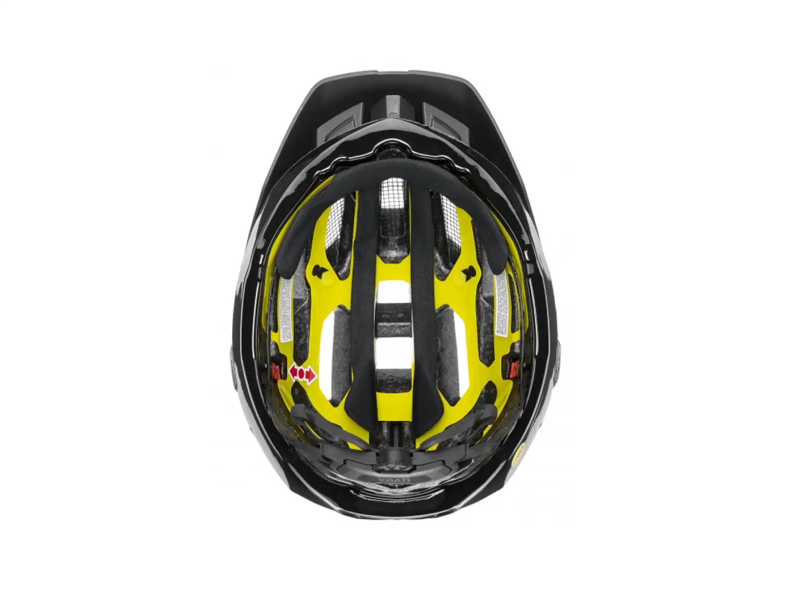 Uvex Quatro CC MIPS prilba Black/Jade Matt