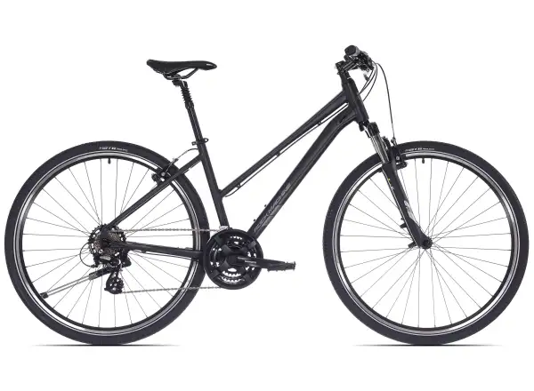 Rock Machine Rokk 30 Easy Entry trekingový bicykel Matte Black