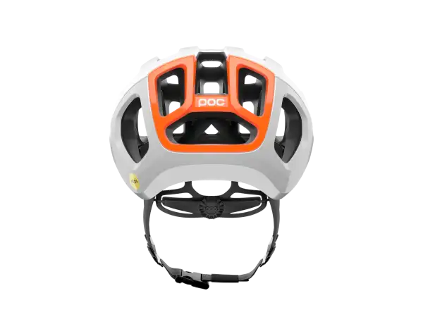 POC Ventral Air MIPS cestná prilba Hydrogen White/Fluorescent Orange