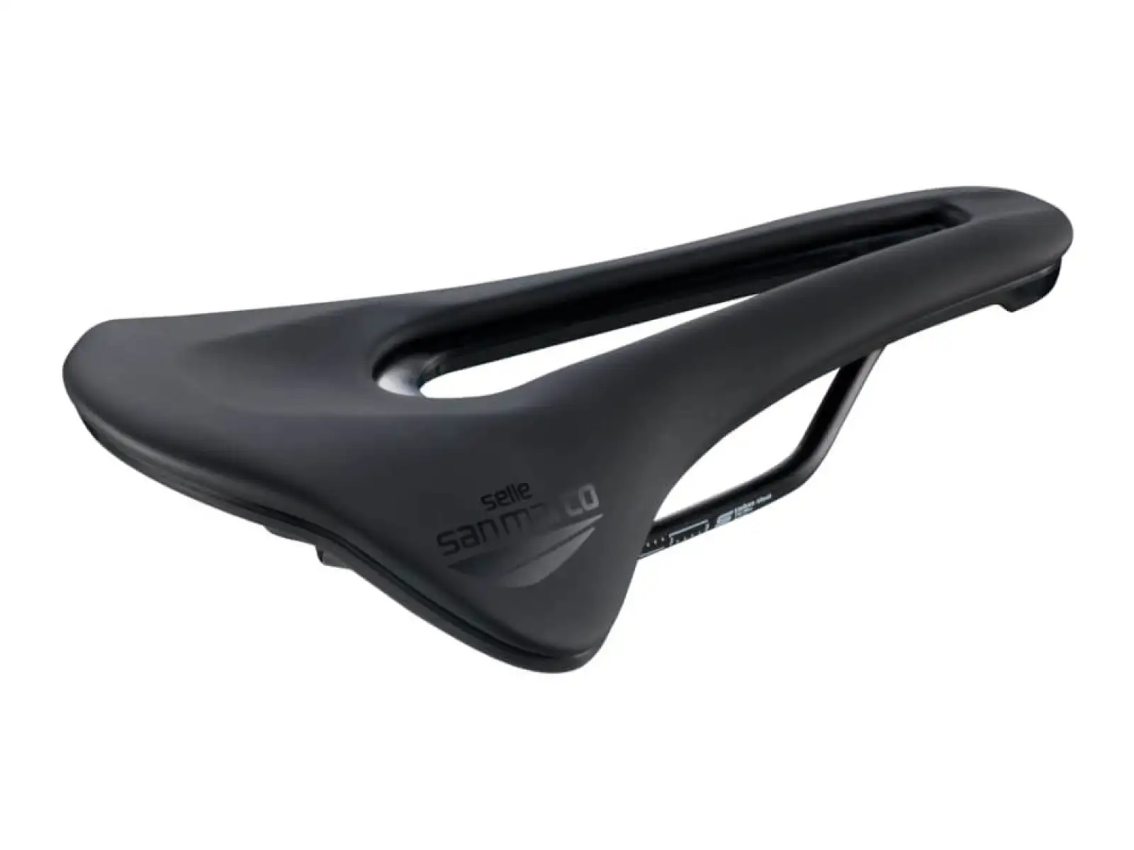 Selle San Marco Shortfit 2.0 Open-Fit Sport Wide sedlo čierna