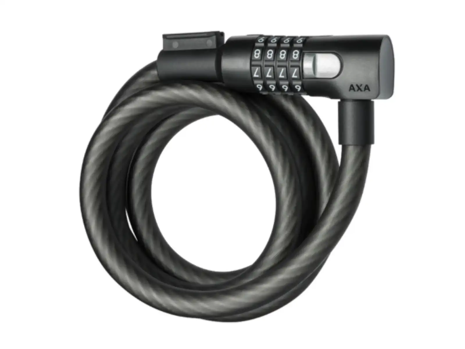AXA Cable Resolute Code C15 - 180 káblový zámok Mat Black 180 cm