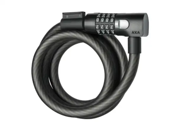 AXA Cable Resolute Code C15 - 180 káblový zámok Mat Black 180 cm