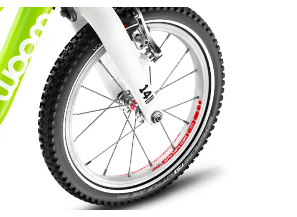 Woom 2 Lizard Lime 14 detský bicykel