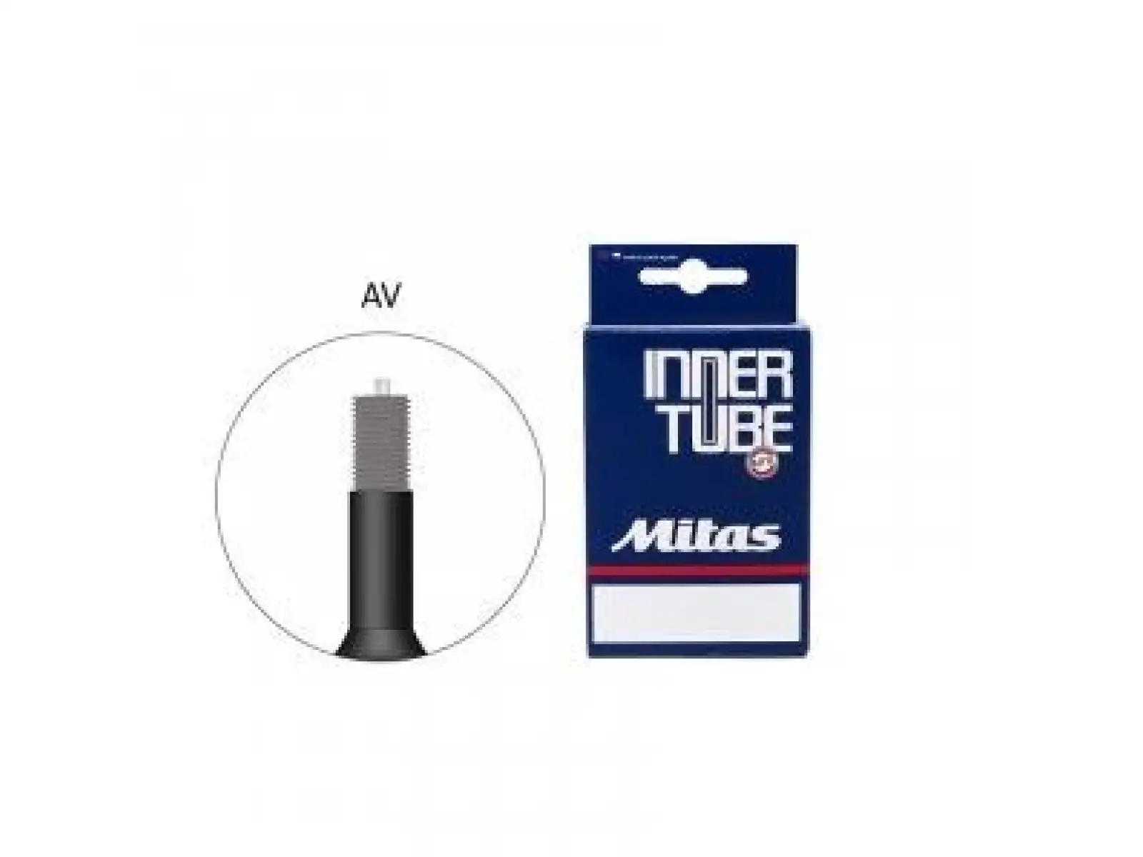 Mitas duša 23x2,25" (ETRTO 2 1/4-19) pre vozík/moped autoventil