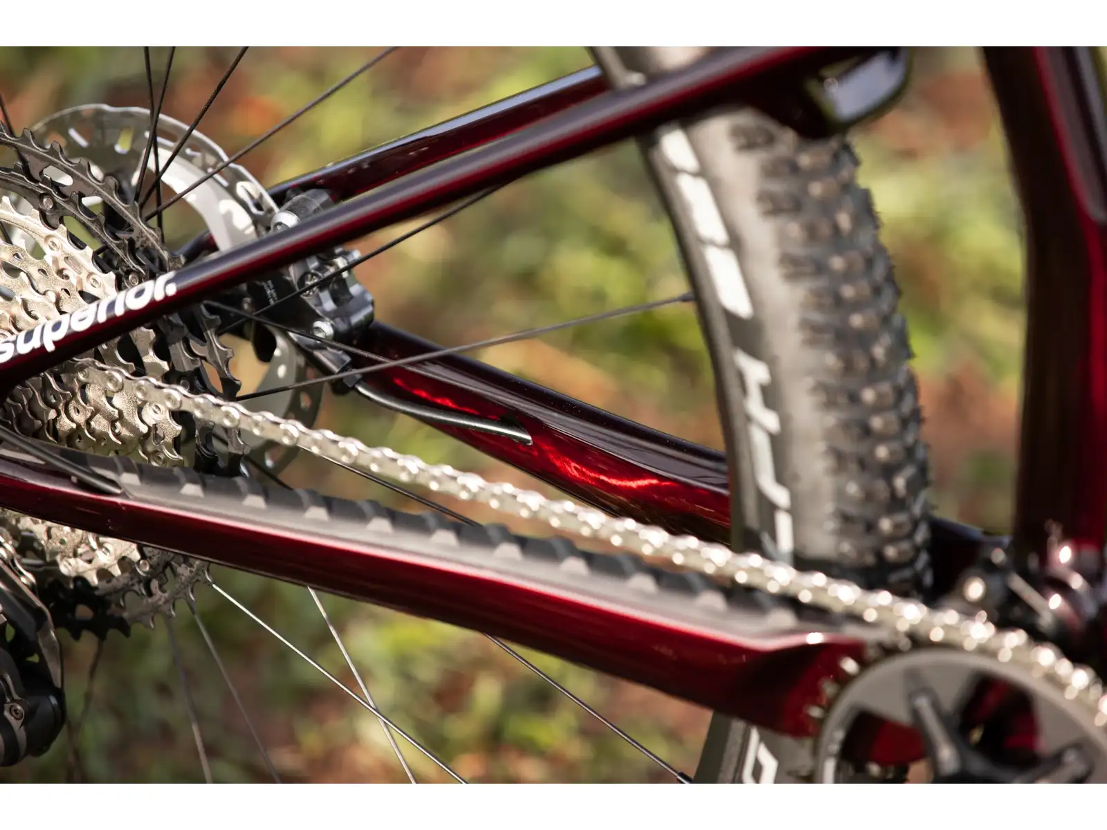 Superior XF 9.5 Team horský bicykel Gloss Red Carbon/Black