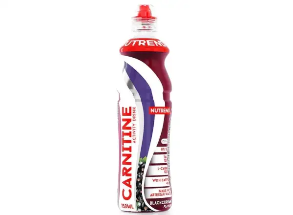 Nutrend Carnitine nápoj s kofeínom 750 ml Čierna ríbezľa