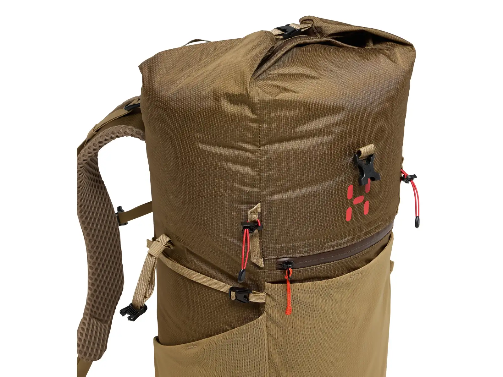 Haglöfs Magma Rolltop 40 WR batoh Teak Brown/Oak Brown 40l