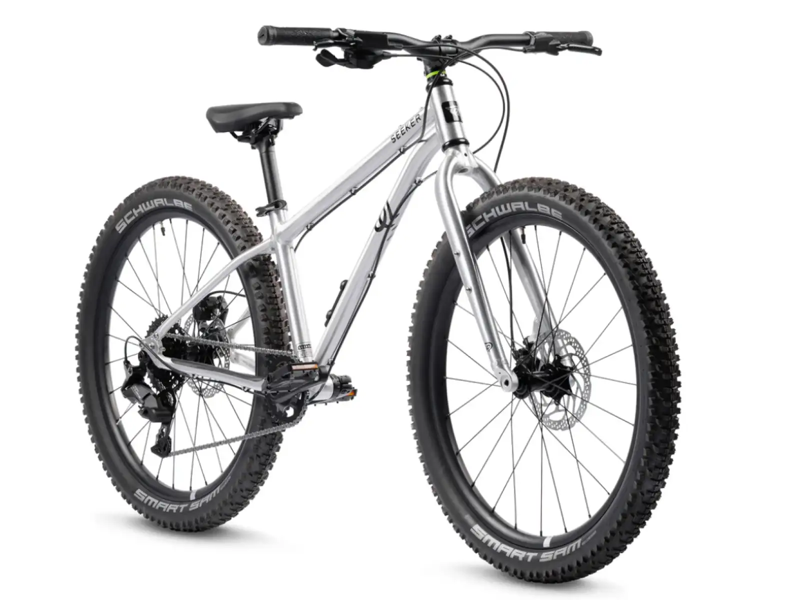 Early Rider Seeker 24" detský bicykel Brushed Aluminium 2026