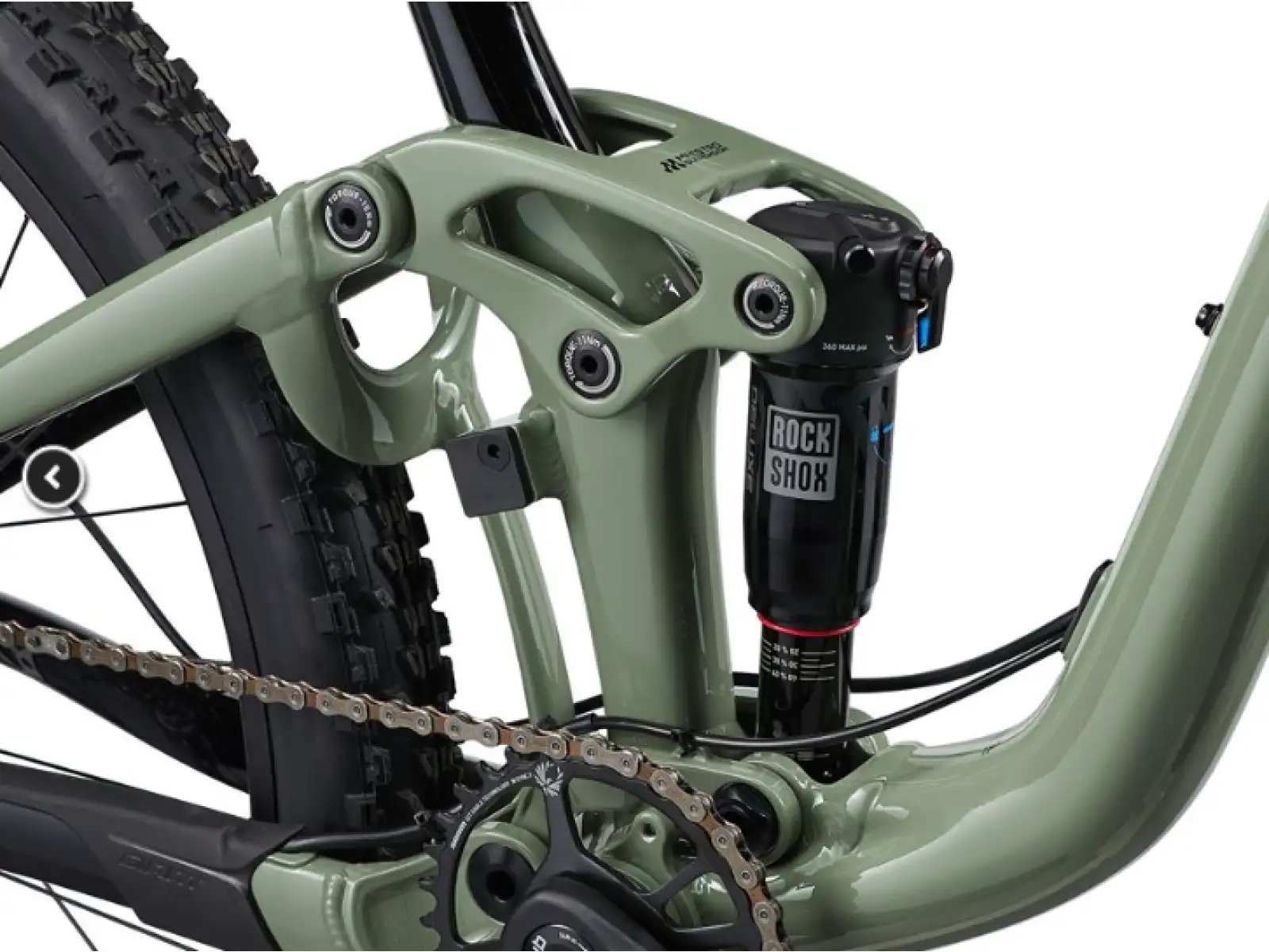 Giant Trance Jr 26 celoodpružený detský bicykel Shale Green
