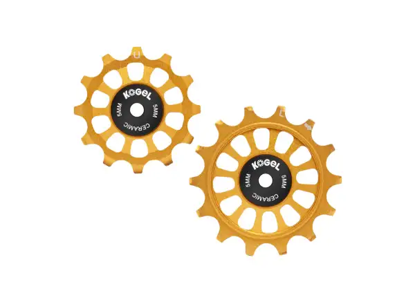 Kogel remenice prehadzovača 12/14z pre Shimano R9200/R8100 Gold