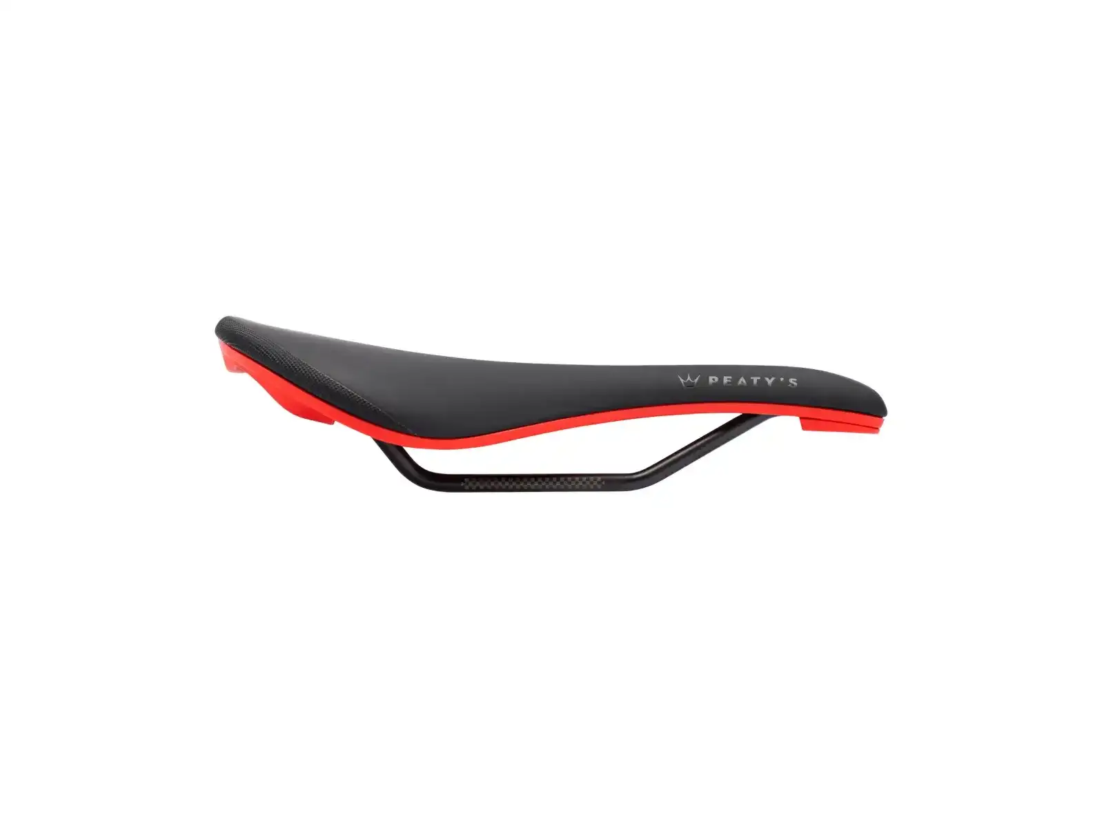 Peatys Monarch sedlo CR-MO Rail / Nylon Base Red