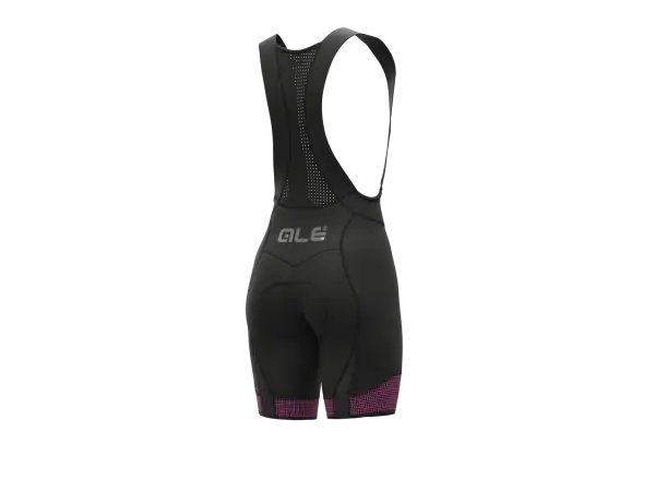 Alé PR-S Master 2.0 dámske kraťasy s trakmi a vložkou Black/Fluo Pink
