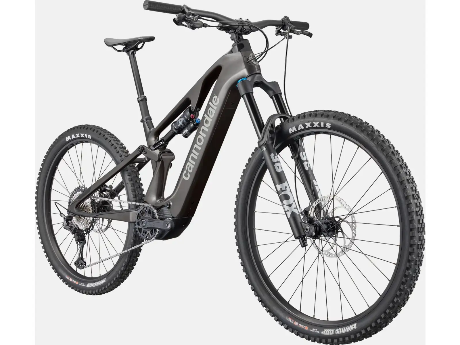 Cannondale Moterra SL Carbon 2 celoodpružený elektrobicykel Smoke Black