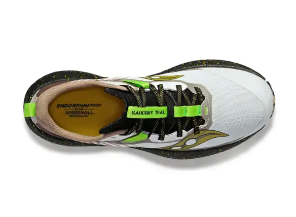 Saucony Endorphin Edge závodné trailové topánky Fog/Black