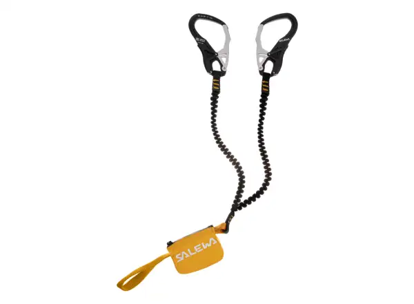 Salewa Set Via Ferrata Ergo Core Ferratový tlmič pádov Black/Yellow