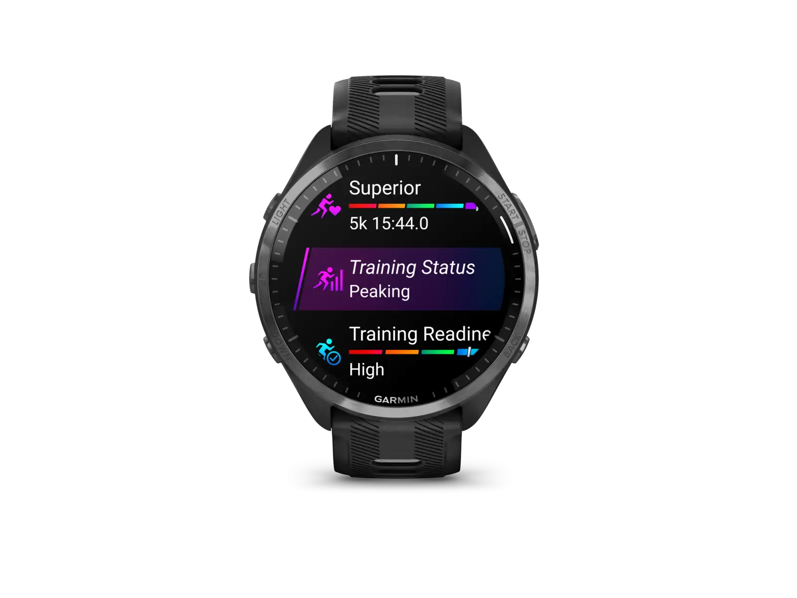 Garmin Forerunner 965 smart hodinky Carbon Grey Titan DLC/Black