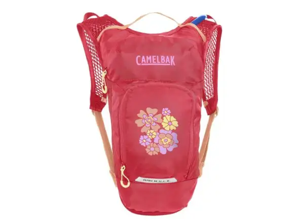 Detský batoh Camelbak Mini Mule 5 l + rezervoár 1,5 l (ružový s kvetinovým vzorom)