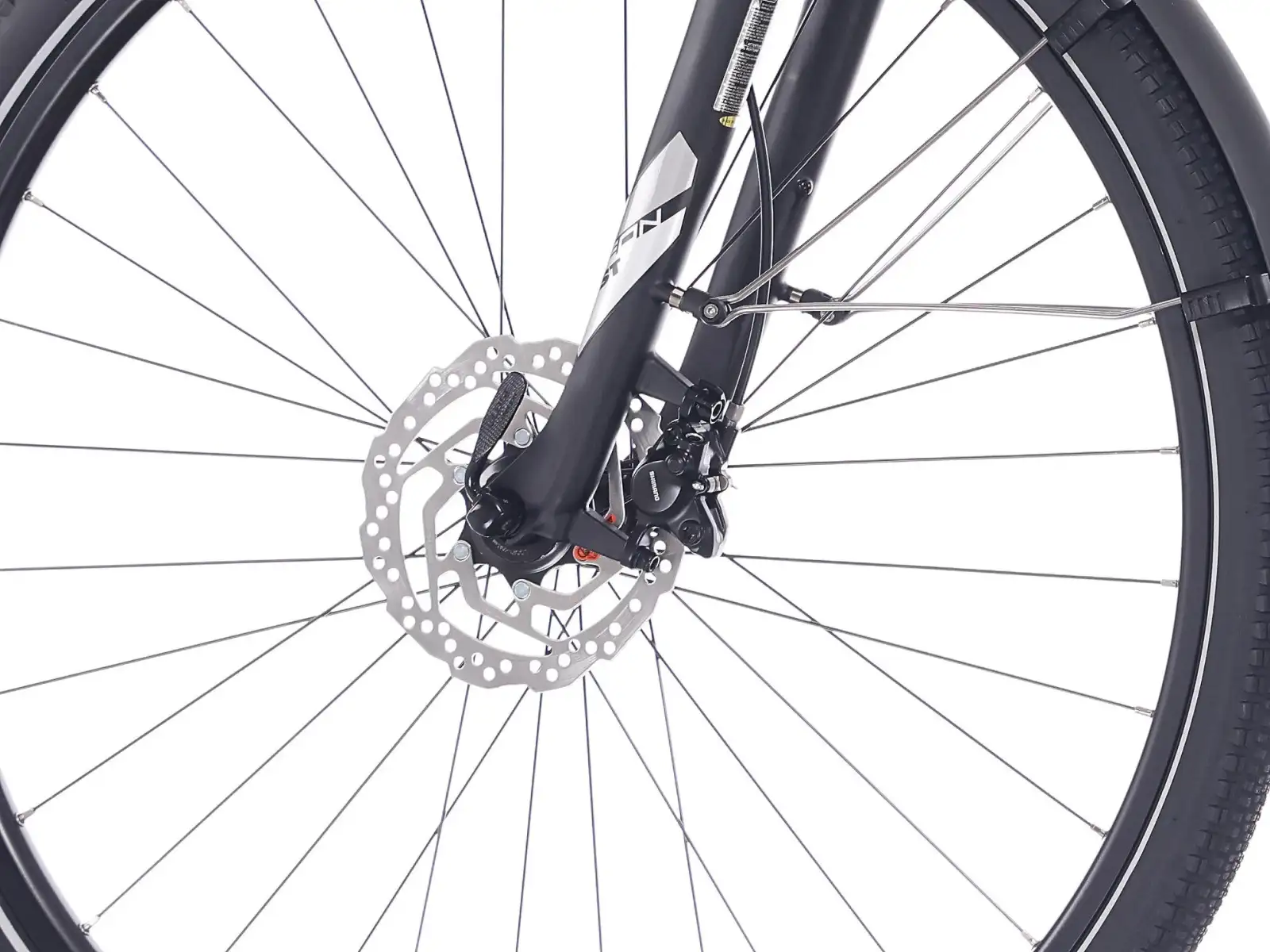 Rock Machine Rokk 40 Easy Entry trekingový bicykel Gloss Limerock Grey