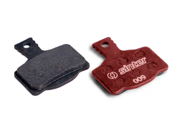 Sinter Magura/Campagnolo brzdové doštičky polymér červená