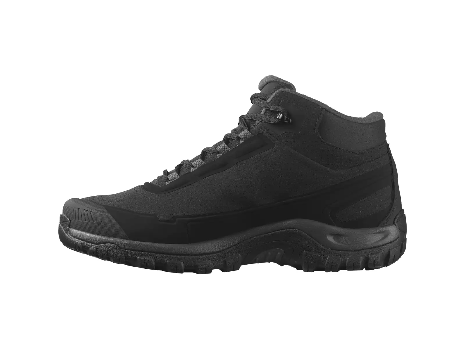 Salomon Shelter WP pánske zimné topánky Black/Asphalt/Castlerock